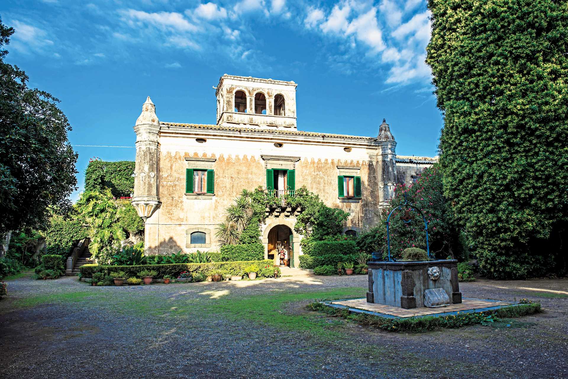 Exterior of Castello degli Schiavi.