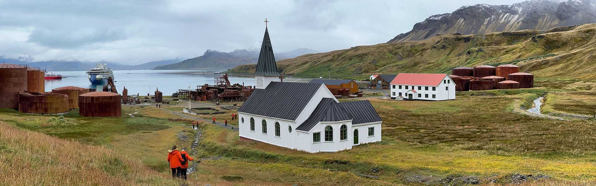 whaling station at south georgia island