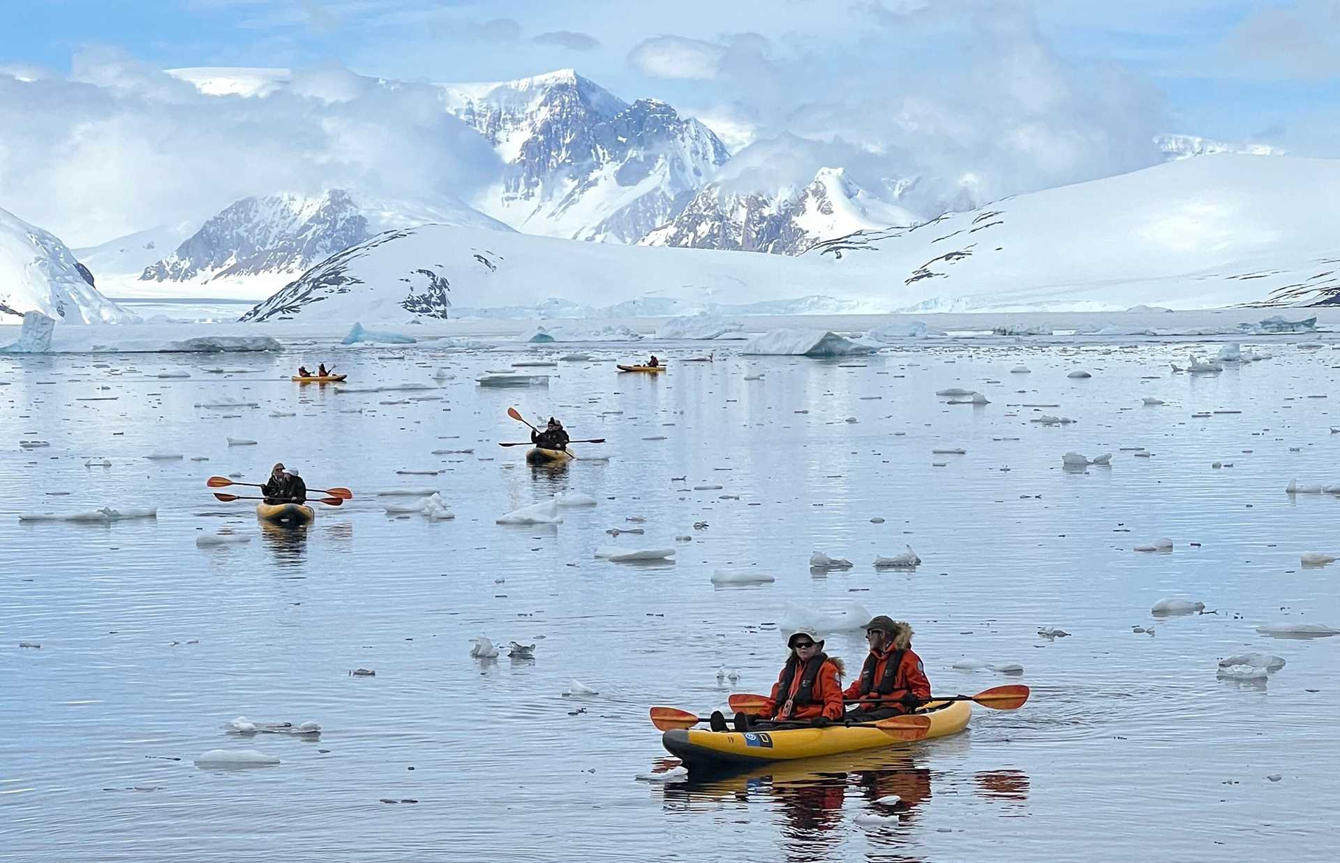 kayakers