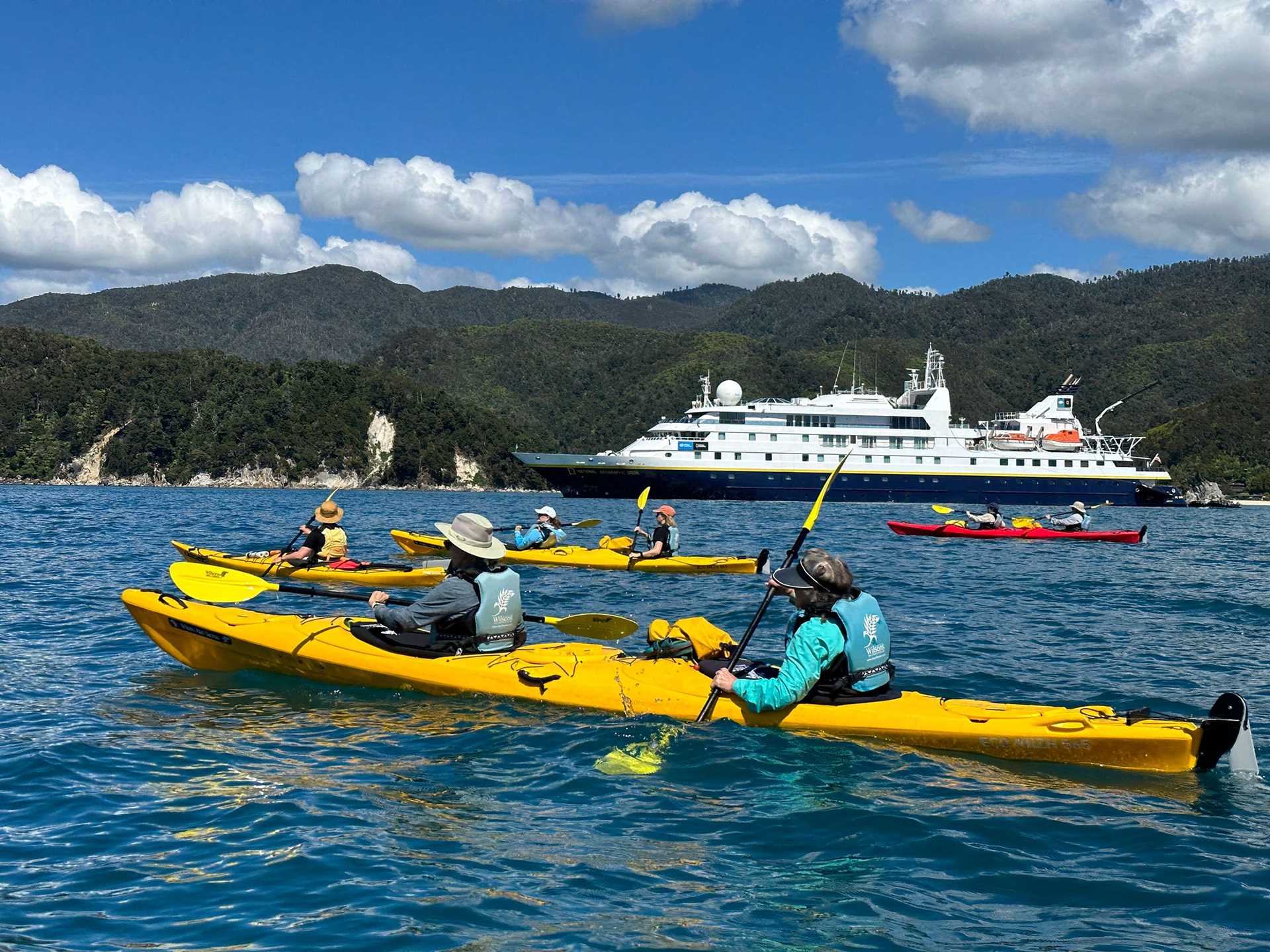 kayakers