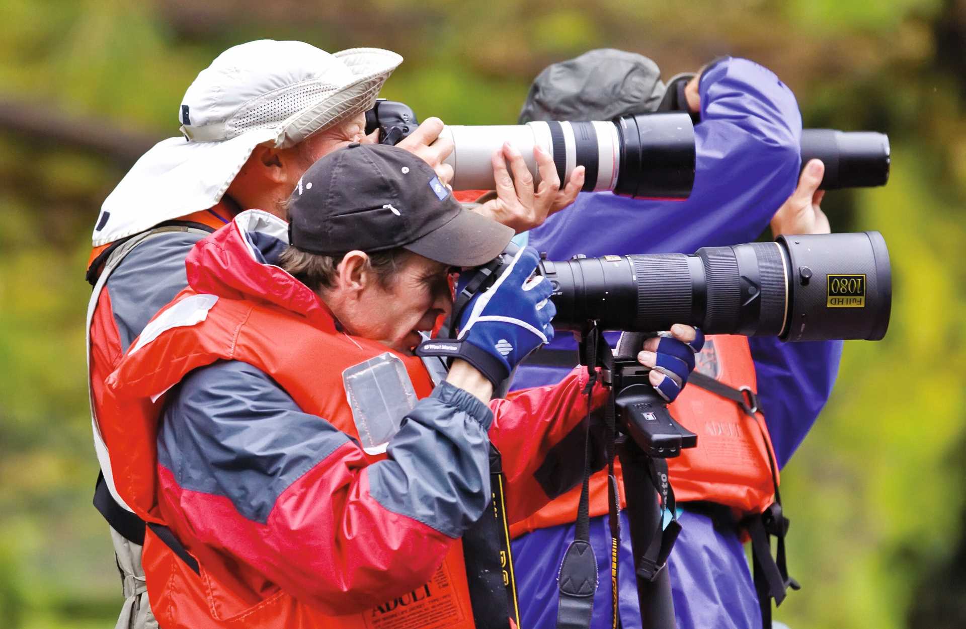 National Geographic Photography Expert, Ralph Lee Hopkins and guests, capture photos in Southeast Alaska.