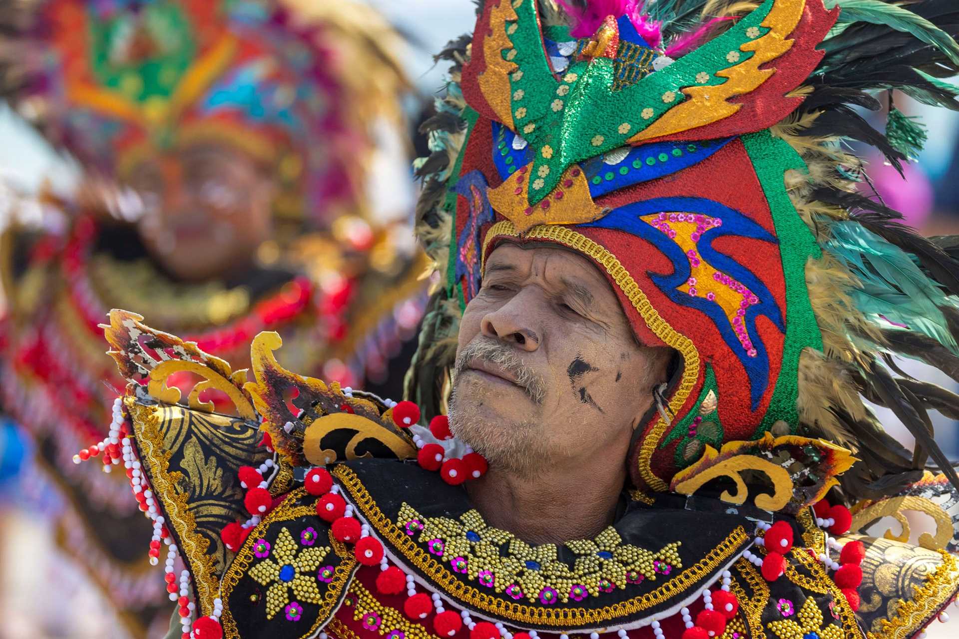 man in traditional indonesian costume